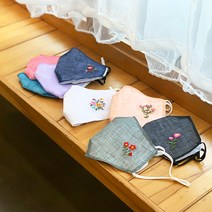 Living FUN 엄마가찾는3D마스크 얼음골 모시마스크[연빨강] 영유아 비말차단 냉골 운동용 헬스 골프 테니스 여름용, 1개