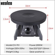 xeoleo 전기 히터 스토브 미니 핫 플레이트 쿠커 전열 차커피우유 가열로 가정용 주방 기기 2000w