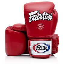 Fairtex 페어텍스 BGV1 무에타이 킥 복싱 글러브, Red