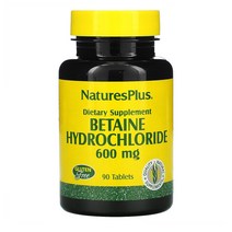 네이처스플러스 베타인HCL 600mg 90정 Betaine Hydrochloride, 1개, 기본