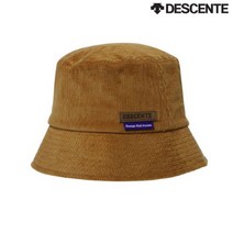 데상트 베이직 코듀로이 버킷햇 SM323HCP91 BRWN, FREE, 브라운
