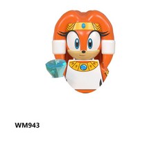 중국레고 소닉스 빌딩블록 WM6086 LG1001 에이미 로즈 레이 스톰 섀도우 브릭 미니 액션 장난감 피규어 선, 16 wm943