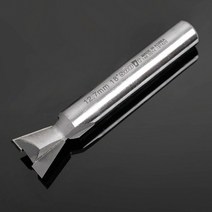 [SoBit] D4R용 도브테일(하프블라인드용) 12.7mm 18도(No.128-8) / 샹크 8mm/라우터비트/12샹크/홈가공/ 목공비트