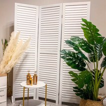 원목 나무 철제 가벽 셀프 칸막이 인테리어 파티션 이동식 레트로 장식 빈티지, 화이트 높이 170 cm