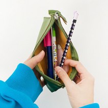 초등 6학년 바느질 필통만들기 실과 교과연계 전시 작품, 크림베이지