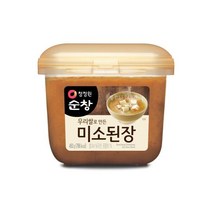 청정원 미소된장, 450g, 12개