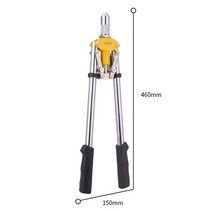 리벳건 리베트건 리베트기 델리 도구 1 pcs 세트 리벳 터 건 오버 몰드 핸들 디자인 다기능 제조 프리미엄 수동 리벳, dl2330