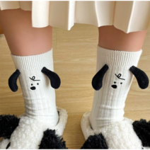 [당일발송] 다이애나몰 귀여운 강아지 귀 양말 입체양말 패션양말