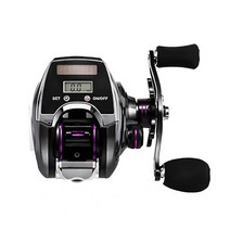 1 세트 스피닝 릴 8/1 속도 비율 자동 배선 백라이트 전기 낚시 카운터 야간 주조, Right Hand, Right Hand