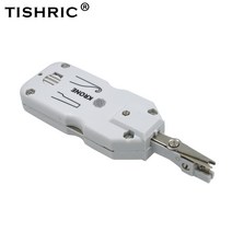 네트워킹 TISHRIC- 짧은 클래식 크로네 Lsa 플러스 텔레콤 전화 와이어 케이블 RJ11 RJ45 펀치 다운 네트워크 도구 키트 전문
