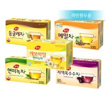 동서 메밀 둥굴레 자색옥수수차 루이보스보리차 현미녹차 캐모마일 100T 80T국화차, 1.2g, 100개, 1개