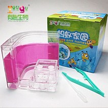 개미집 키우기 세트 개미 별장 집 농장 아크릴 곤충 시험관 수분 큰 공간 개미 둥지 생태 워크샵 6 색, 2