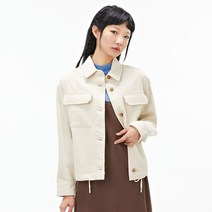 체이스플러스 여성 예쁜 플랩 포켓 코듀로이 셔켓-AFAG5458C