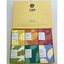 오설록 오땡큐 티백 선물 세트 E, 1세트, 순수녹차+동백꽃+삼다꿀배+유채&꿀+제주삼다 영귤+난꽃향