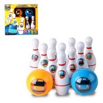 타요 키즈 볼링 완구, 혼합색상, 2세트