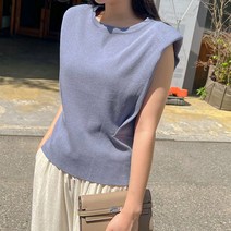 퍼니걸스 9274 어깨 패드 나시 티셔츠 여성의류