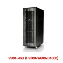서버랙 서버렉 2200 46U 전후면 육각타공문, 상세페이지 참조