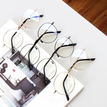 더브릴레 전자파 블루라이트 차단 남여공용 국산 코받침까지 전체 ALL 베타티타늄 동글이 안경