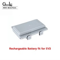 기술 EV3 마인드스톰 45544 45560 컬러 터치 자이로 초음파 센서 전자 부품 DIY 교육용 빌딩 블록 장난감, 06 Rechargeable Battery