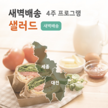 샐러드유 샐러드 다이어트 식단 도시락 정기 배송 구독 배달 대전 세종 - 4주 프로그램, 주 2회, 월목