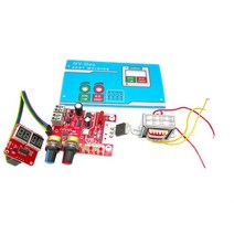 9V 40A/100A 스폿 용접기 전류 조정 가능 DIY 컨트롤러 패널 디지털 디스플레이로 시간 및 전류 제어 기, 02 US Plug_02 9V 40A