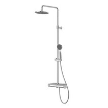 아메리칸스탠다드 플랫라운드 선반형 3기능 레인샤워 1100MM 화이트 FB5784-0GAK211AA, 플랫라운드선반형3기능레인샤워1100MM화이트, 설치요청운임표참조 배송메모에원하는날짜기입