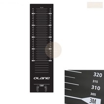 고급 고무 제자리 멀리뛰기 매트 줄자 측정 용품 자 멀리띠기 점프 실내용