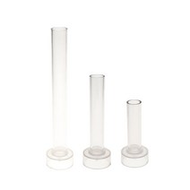 양초 금형 비누 금형 DIY 공예를 붓는 수공예품을위한 다른 높이의 금형 3 개 세트, 28x2.5x2.5 cm, 클리어, 플라스틱