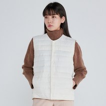 디커스텀 남녀공용 투웨이 베스트 경량 패딩 조끼