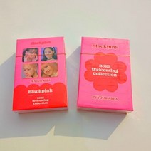 블랙핑크 포토카드 포카 밥리사 굿즈 지수 김지수 로제 박채영 사진 화해수 비공식, 블랙핑크 4기 박스포장 스몰카드, 프리사이즈