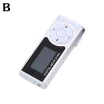 제이즈 화면 손전등과 휴대용 MP3 카드 TF 무손실 사운드 음악 미디어 플레이어와 마이크로 SD 플레이어, [02] B