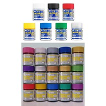 [MR. HOBBY][락카 특색][메탈릭 컬러][클리어 컬러] GX 컬러 병 도료 시리즈 (GX01 ~ GX216), GX114 슈퍼 스무스클리어 무광 (마감제)