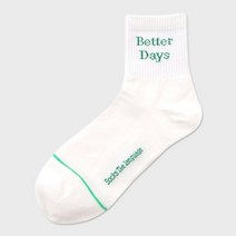 기타 바보사랑[삭스더랭귀지]Better Days 발목 밴드 양말