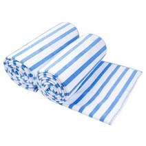 JML 극세사 목욕 타월 2팩 30 x 60인치 그레이 398778, 4 Pack Towel Set, Microfiber Stripecoffee