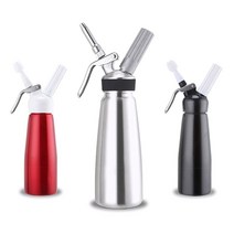 500ml 질소 휘핑기 생크림 휘핑크림 거품기 카페 빵집, 블루 500ml