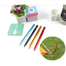 텐트 타프 고정 알루미늄 텐트핀 1P