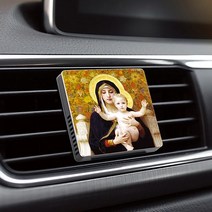 차량방향제 천연 자연향기 성화 액자 명품 감성디퓨저, 빙향_St Christopher
