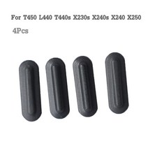 레노버 씽크 패드 T450 L440 T440s X230s 용 새로운 고무 발 노트북 발 하단 케이스 4 피스, 01 as shown
