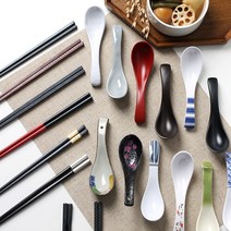 일식 중식 중국집 도자기 멜라민 플라스틱 우동 스푼 국물 수저 숟가락 젓가락 저분, 41-조선 멜라민 젓가락