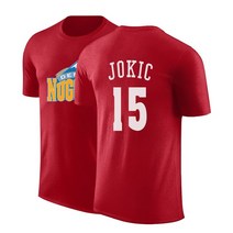 뉴시즌 남성 미국 농구 유니폼 의류 니콜라 조쿨 15 덴버 너게츠 유럽 사이즈 볼 팬츠 티셔츠 4563