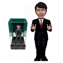 아바타피규어 주문제작 실사 남자 정장 피규어 퇴직 퇴직패 승진 승진패 트로피 감사 감사패 기념 기념패 축하 축하패 공로 공로패 선물, 2번- 정장 손바닥