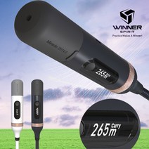 위너스피릿 디지탈 골프 스윙 연습기 미라클 201v2 - 헤드스피드 측정, 화이트