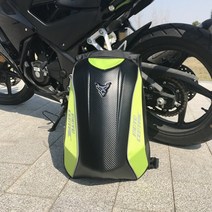 오토바이 가방 백팩 리어백 바이크 콘솔백 센터백 사이드백 방수 승마 배낭 어깨 기사 쉘, 형광 녹색