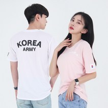 반팔티셔츠 에이밀리 코리아 ROKA 군인 아미 로카 쿨티셔츠 반팔 ROKA 로카 남녀공용 아미 코리아
