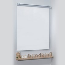 도담블라인드 단면 암막 방염롤스크린 화이트 가로 200 cm