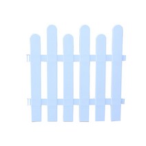 깔끔한 울타리 펜스 원예 화이트 PVC 정원 테라스 휀스 화단 울타리 가림막 담벼락, f