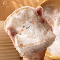 제로웨이스트 식빵 수세미 셀룰로오스 식물성 Jeepsaram, 식물성수세미_식빵