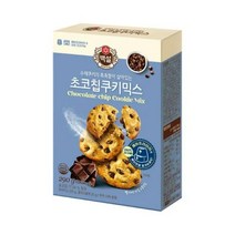 CJ더마켓 홈 베이킹 제과 제빵 빵 만들기 카페 디저트 아이 간식 초코칩 쿠키믹스 초코 핫 케익 와플 브라우니 쿠키 머핀 깨찰빵 식빵 290G, 25개
