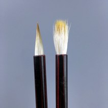 구룡당 붓문방 사보 서예 필문항 붓 대중소 고급서예붓 서예용붓 양모필 서예붓 동양화붓 캘리그라피붓 서예붓종류 붓, 소해, 두 가지를 사서 한 개를 보내다