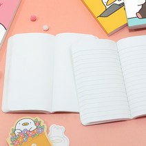 [KT알파쇼핑][바보사랑]오구패밀리 미니 북 수첩, 애플그린
